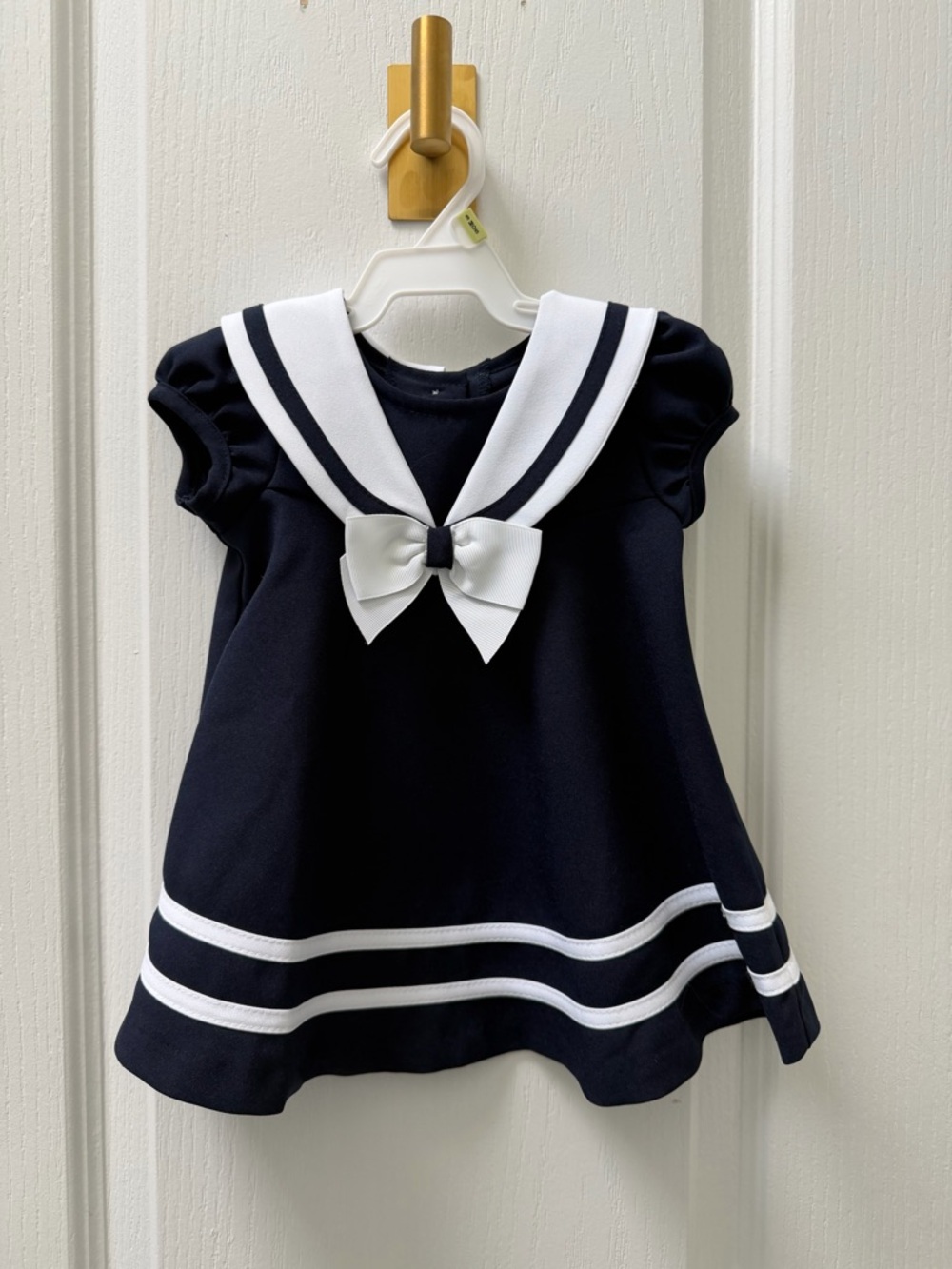 Bonnie Baby Navy and White Sailor Dress